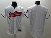 Cleveland Indians Customized Men's White Flexbase Collection Stitched Baseball Jersey,baseball caps,new era cap wholesale,wholesale hats